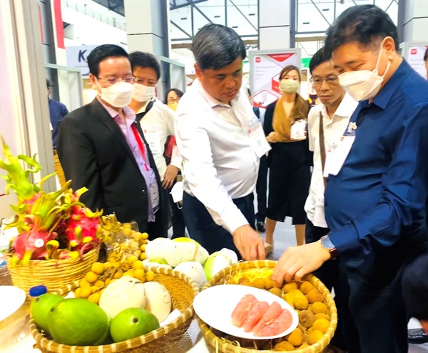 Hỗ trợ nông sản Việt Nam tham gia Hội chợ chuyên ngành Thực phẩm và Đồ uống THAIFEX - Anuga Asia 2022