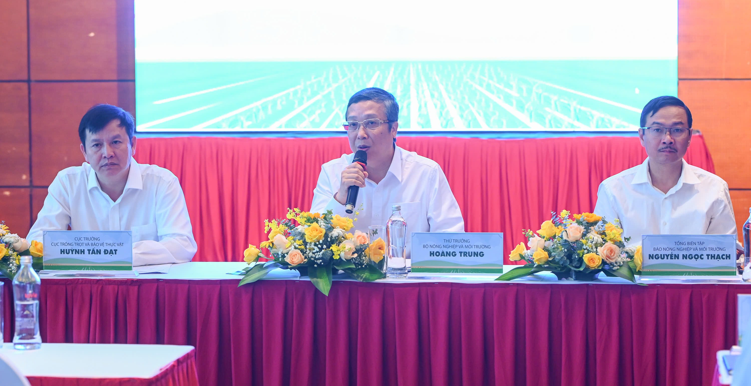Hội nghị công bố Đề án sản xuất giảm phát thải lĩnh vực trồng trọt