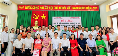 Lễ bế giảng khóa tập huấn nâng cao cho giảng viên TOT-IPM lên TOT-IPHM tại Hà Giang