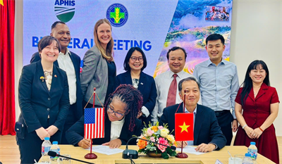 Họp song phương giữa Việt Nam và Hoa Kỳ trong  lĩnh vực Kiểm dịch thực vật