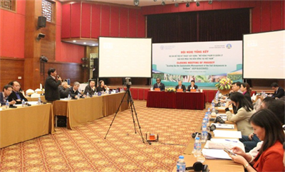 Hội nghị tổng kết Dự án hỗ trợ kỹ thuật “Mở rộng phạm vi quản lý sâu keo mùa thu bền vững tại Việt Nam”