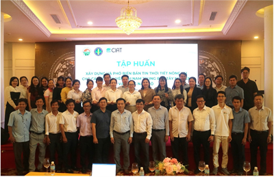 Tập huấn xây dựng và phổ biến Bản tin thời tiết nông vụ cho các tỉnh Duyên hải Nam Trung Bộ, Tây Nguyên và Đông Nam Bộ